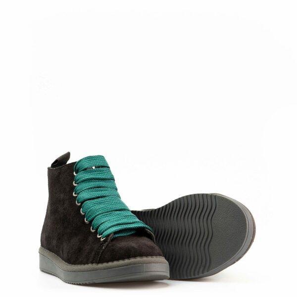 Bota gris con cordones en Acampada Shoes ref:6058