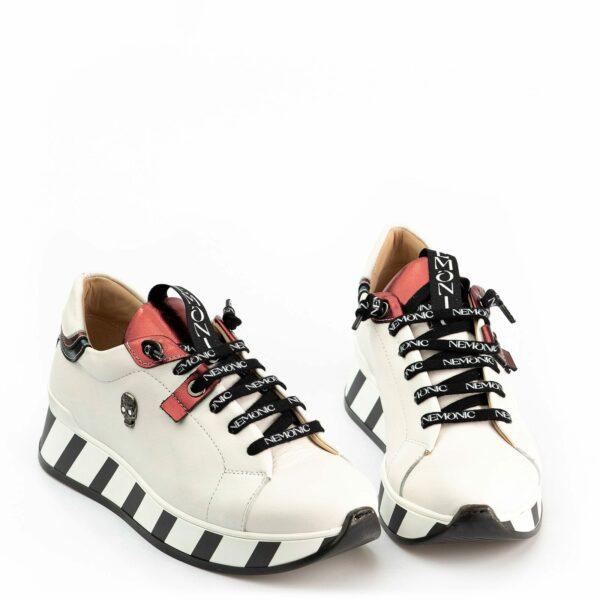 Sneakers Nemonic atenea blanco en Acampada Shoes ref:7009.