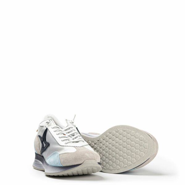 Sneaker blanco con cordones en Acampada Shoes ref:7084