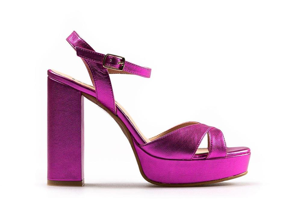 Sandalia con plataforma, zapatos de verano para mujer en Acampada