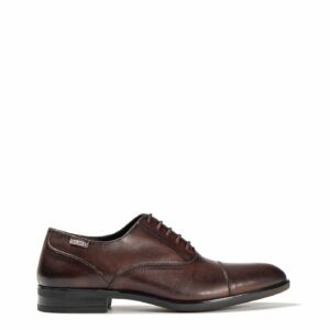 Zapato marrón con cordones en Acampada Shoes ref: 0206