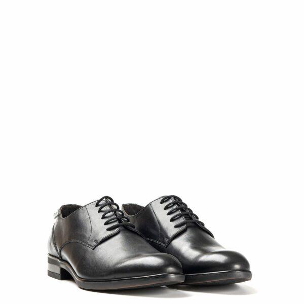 Zapato negro cordones en Acampada Shoes ref: 0207