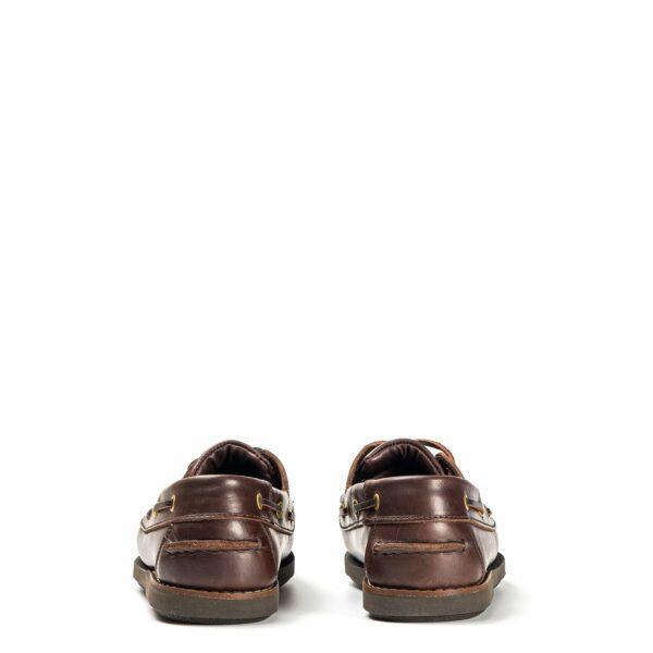 Náutico marrón cordones en Acampada Shoes ref: 1517