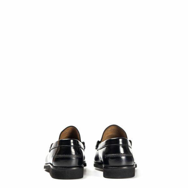 Mocasín negro ligero de antifaz en Acampada Shoes ref: 7408