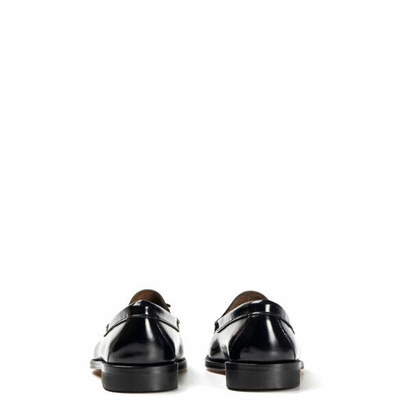 Mocasín negro borlas en Acampada Shoes ref: 7437