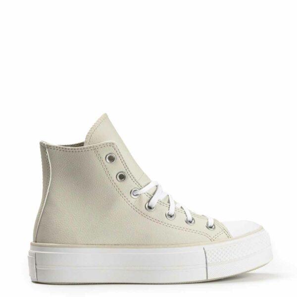 Sneakers Lift Platform Pearl Patch beig
